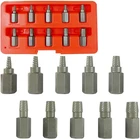 10PC Set Hex Head Bit Socket Wrench Bolt Remover Tool Kit New. Price: $35.19.