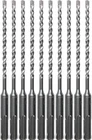 10/PK 3/16" X Sds-plus Bit, 2-CUTTER, Carbide Tip New. Price: $109.37.