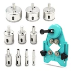 11PCS Tile Hole Saw Set,diamond Drill Bit With Guide Jig Fi... New. Price: $29.14.