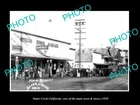 Old Postcard Size Photo Of Sutter Creek California The Main & Stores C1920 New. Price: $5.21.