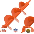 Insaga Threaded Auger Drill Bit For Post Hole Digger 4X12'', 3MM Thick Spiral New. Price: $42.80.