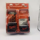 Milwaukee 48-89-1110 14-PIECE Drill Bit Set New In Box. Price: $20.00.