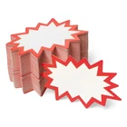 Starburst Signs With Stickers 200PCS Sale Price Tags For Garage 2X3, White New. Price: $13.35.