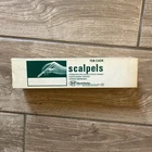 Bard-parker Protected Stainless Steel Disposable Scalpels #10 Box Of 42335 New. Price: $14.98.