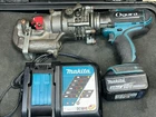 Hougen-ogura Electro-hydraulic Cordless 18V Punch Pro Model 76000PR Battery # Used. Price: $899.99.
