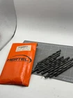 Hertel Drill Bits Twist Metalworking Jobber Black #1- 12PK New. Price: $22.99.