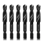 6-PIECE 1/4-20NC Combination Drill Tap Bit Set Sae, Made Of High-speed Steel New. Price: $28.37.