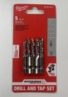 Milwaukee Shockwave Impact Drill And Tap Bit Set Silver (48-89-4874) New. Price: $29.99.