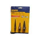 Pc Irwin Unibit Titanium Impact Step Drill Bits #1 (13) #3T (9), #4 (12) Holes New. Price: $42.70.