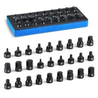 Toolant 3/8"DRIVE Impact Bit Socket Set 27PCS,HEX Drive, Sae/metric, 5/32... New. Price: $72.27.