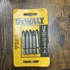 Dewalt Tough Grip #2 Power Bits X 2" 5PC Strong Hold Design Model DWA2PH2-5L New. Price: $15.00.