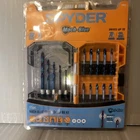 Spyder Mach-blue 15-PIECE Metal & Driver Bit Kit For Drill/impact, 19031 New. Price: $22.00.