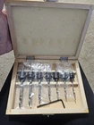 Vintage Hss Tapered Drill, Counersink/bore & Stop Collar 22 Set P7608 Used. Price: $40.00.