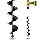 Sorangeun 3" X 24" Garden Auger Drill Bit For Planting And Post Hole Black New. Price: $37.33.