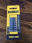 Dewalt DWA1TS-7L Tough Grip Pc 1" Bit Tips T10 T15 T20 T25 T30 T40 T27 New. Price: $11.00.