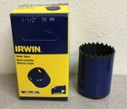 Irwin 373112BX 1-1/2 In. 38 Mm Bi-metal Hole Saw With Weldtec New. Price: $10.54.