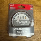 Milwaukee 3" Hole Dozer With Carbide Teeth Saw 49-56-0734 New. Price: $33.00.