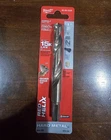 Milwaukee Red Helix Cobalt Drill Bit 1/2 6 In, 48-89-2229. New Unopened. Price: $21.50.