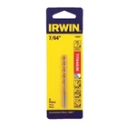Irwin 63907 Titanium Nitride High Speed Steel Sae Drill Bits 7/64 X 2-5/8 In. New. Price: $10.35.