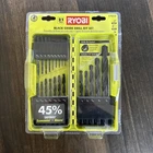 Ryobi A10D21D Black Oxide Drill Bit Set (21-PIECE) W/ Case New. Price: $19.99.