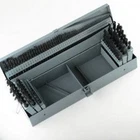 115 Piece Large Metal Steel Drill Bit Index Set Fractional Number And Letter Siz New. Price: $65.99.