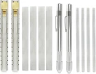 Soapstone Holder, 2 Pcs Round Marker & Flat Pen With 1 New. Price: $13.40.