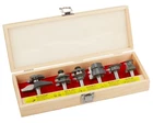 6PC Mlcs Woodworking Pro Cabinetmaker Router Bit Set Undercutter Original Box New. Price: $69.99.