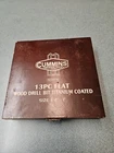 Cummins Titanium Coated Wood Drill Bit Set 6776 Used. Price: $12.00.
