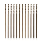 1/8" Cobalt Steel Drill Bit 6" Length, Pack Of 12 New. Price: $63.99.