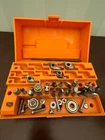 Craftsman Usa Router Kit Orange Case With Bits 9 25447 -incomplete Used. Price: $25.00.