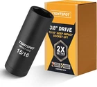Tightspot 3/8" Drive 15/16" Deep Impact Socket Point Crv Steel Anti-rounding New. Price: $19.99.