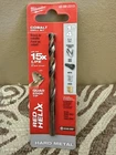 Milwaukee 48-89-2313, 1/4 In. (6,4MM) Cobalt Red Helix Twist Drill Bit. New. Price: $6.00.