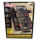 Sears Craftsman Speed-lok Master Drill Drive Set 101 Pc Tool Case 26191 New. Price: $119.99.