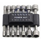 Panovos 14PCS Power Nuts Driver Drill Bit Tools Set Metric Socket Wrench Screw New. Price: $15.75.
