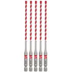 Milwaukee 48-20-9155 5/32IN Shockwave Carbide Hammer Drill Bit 5-PACK New. Price: $24.97.