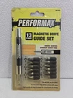 Performax 13 Piece Magnetic Drive Guide Set New. Price: $9.69.