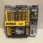 Dewalt Flex Torq 40PC/P Impact Ready Screwdriving Bit Set, DWA2T40IR New. Price: $22.99.