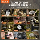 Vevor Survival Shovel, 8 1 Camping Folding Multitool, Military Grade New. Price: $29.54.