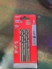 Milwaukee Red Helix Cobalt Drill Bit Set (5-PACK) Model 48-89-2363 New. Price: $21.50.