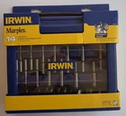 Irwin Marples Forstner Set 14-PIECE Carbon Steel Wood Drill (1966893) Used. Price: $58.00.
