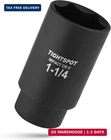 Tightspot 1/2 Inch Drive 1/4 Deep Impact Socket With Anti-rounding 6 New. Price: $31.42.