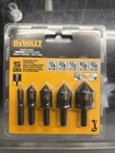 Dewalt 5-PIECE High Speed Steel Countersink Bits Black & Gold DWAMDB5SETCS New. Price: $23.99.