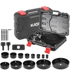 Kata Hole Saw Set 20PCS Kit With 3/4"-6"(19-152MM) 13PCS Black New. Price: $24.95.
