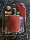 Mk Morse 2-1/2" Bi-metal Hole Saw W/ Attached Arbor Part# MHSA40C New. Price: $24.95.