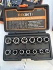 Rexbeti Impact Bolt & Nut Remover Set, 13 Pieces Extractor Tool With So New. Price: $19.99.