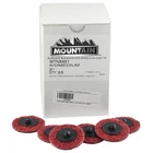 Mountain 8481 Surface Prep Discs; Med, 25 Count Per Box, 1/4" Holder New. Price: $30.09.