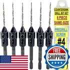 Ftg Usa Pc 7/64 Countersink Drill Set Tapered For Wood Depth New. Price: $38.39.