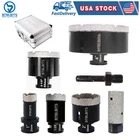 7PCS Diamond Core Drill Bits Set Masonry Ceramic Marble Tile Hole Saw Kit Tool New. Price: $80.29.
