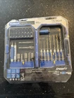 Kobalt Speedfit 50-PIECE Drill & Drive Bit Set 0350030 Impact Grade Hard Case New. Price: $30.00.