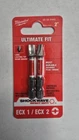 Milwaukee Shockwave ECX1/ECX2 2" Impact Insert Bits Set, 2-PACK 48-32-4443 New. Price: $6.99.